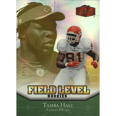 2006 Flair Showcase Gold #205 Tamba Hali