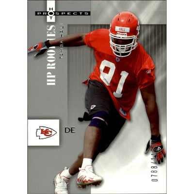 2006 Hot Prospects #107 Tamba Hali RC