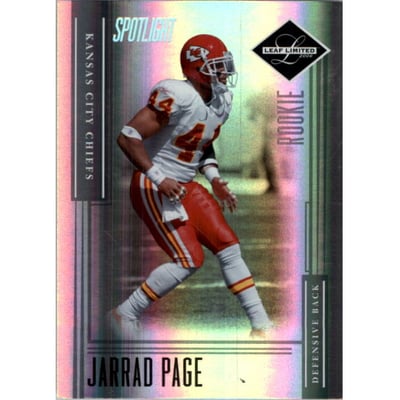 2006 Leaf Limited Silver Spotlight #198 Jarrad Page