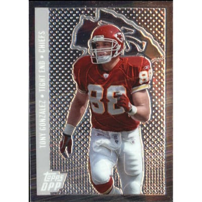 2006 Topps Draft Picks and Prospects Chrome Silver #39 Tony Gonzalez