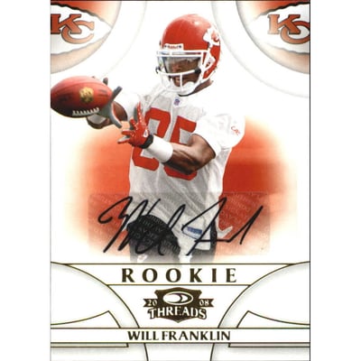 2008 Donruss Threads #247 Will Franklin AU/199 RC