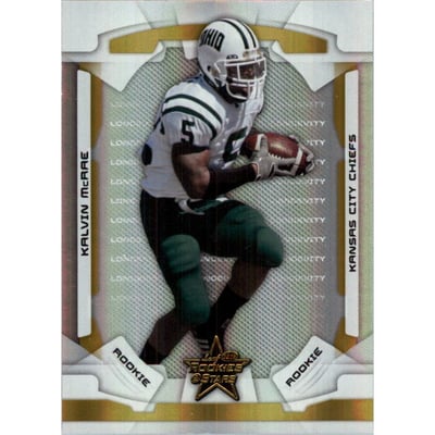 2008 Leaf Rookies and Stars Longevity Parallel Gold #151 Kalvin McRae