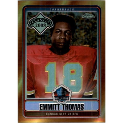 2008 Topps Chrome Hall of Fame Refractors #HOFET Emmitt Thomas