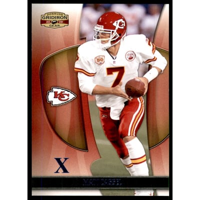2009 Donruss Gridiron Gear Platinum X's #66 Matt Cassel