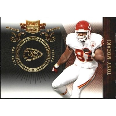 2010 Panini Plates and Patches Gold #195 Tony Moeaki