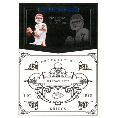 2010 Playoff National Treasures #72 Matt Cassel