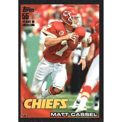 2010 Topps Black #292 Matt Cassel