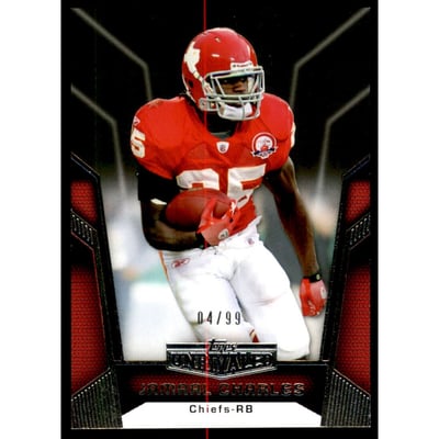2010 Topps Unrivaled Black #25 Jamaal Charles