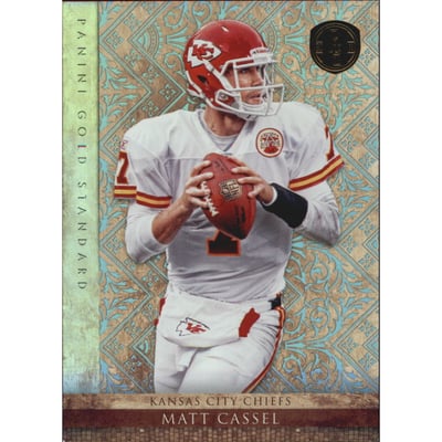 2011 Panini Gold Standard Platinum Gold #83 Matt Cassel