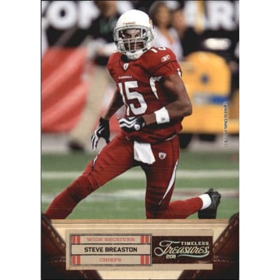 2011 Timeless Treasures Gold #91 Steve Breaston
