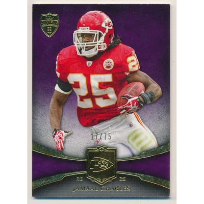 2011 Topps Supreme Purple #91 Jamaal Charles