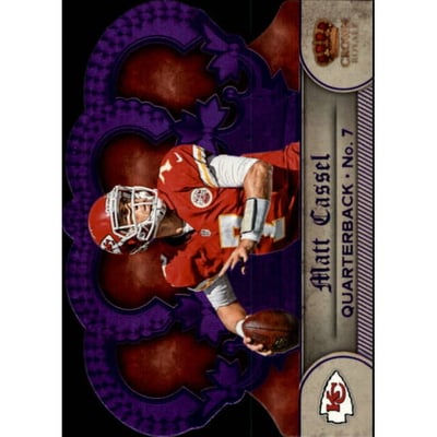 2012 Crown Royale Purple #146 Matt Cassel