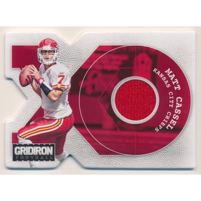 2012 Gridiron Jerseys X's #56 Matt Cassel/99