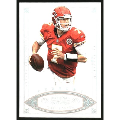 2012 Panini National Treasures Century Silver #88 Matt Cassel