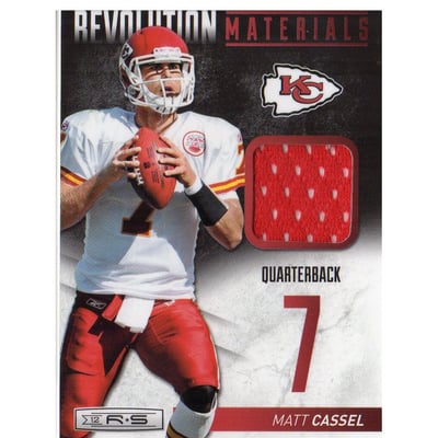 2012 Rookies and Stars Revolution Materials #30 Matt Cassel/199