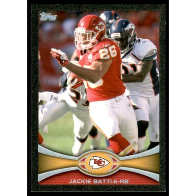 2012 Topps Black #351 Jackie Battle