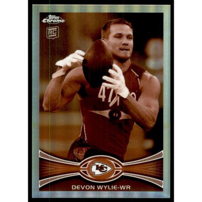 2012 Topps Chrome Sepia Refractors #118 Devon Wylie