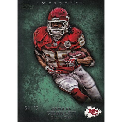 2012 Topps Inception Green #54 Jamaal Charles