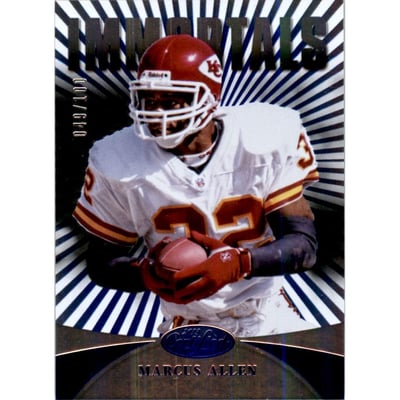 2013 Certified Platinum Blue #188 Marcus Allen