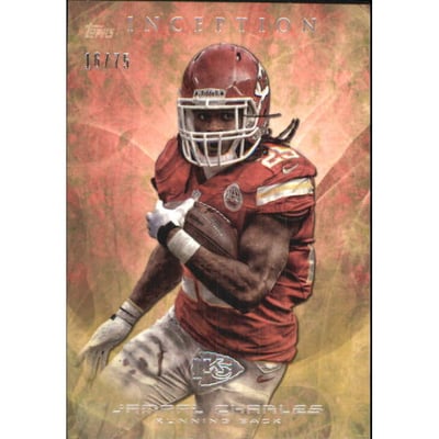 2013 Topps Inception Yellow #62 Jamaal Charles