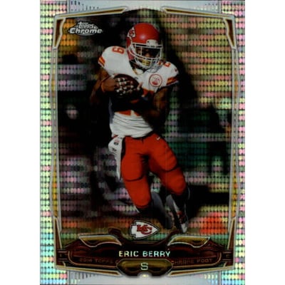 2014 Topps Chrome Mini Pulsar Refractors #44 Eric Berry
