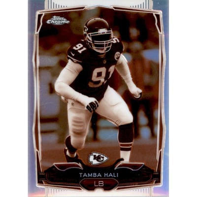 2014 Topps Chrome Sepia Refractors #21 Tamba Hali