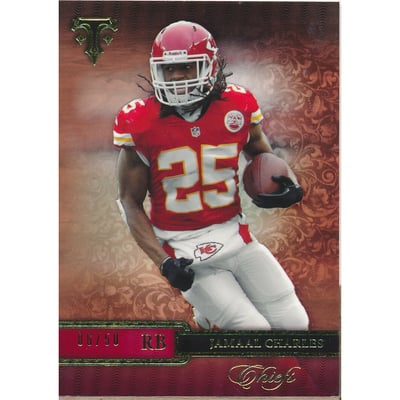 2014 Topps Triple Threads Ruby #12 Jamaal Charles