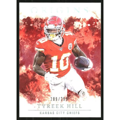 2020 Panini Origins Red #5 Tyreek Hill