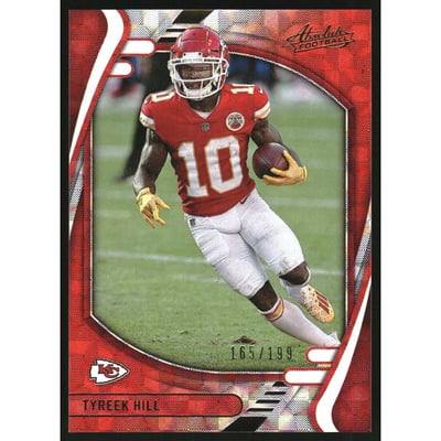 2021 Absolute Orange Mosaic #2 Tyreek Hill