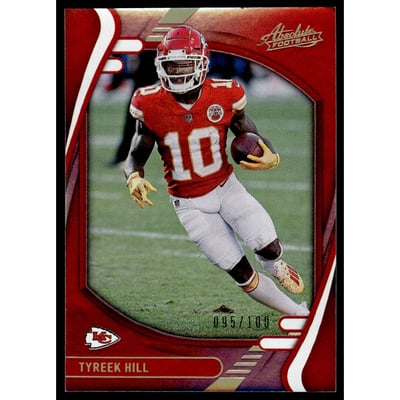 2021 Absolute Spectrum Red #2 Tyreek Hill