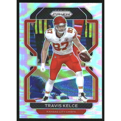 2021 Panini Prizm Prizms Silver #189 Travis Kelce