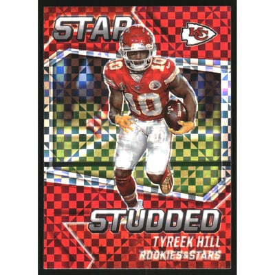 2021 Rookies and Stars Star Studded Red Plaid #6 Tyreek Hill