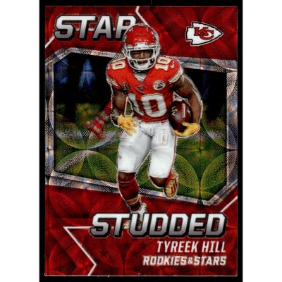 2021 Rookies and Stars Star Studded Red Scope #6 Tyreek Hill
