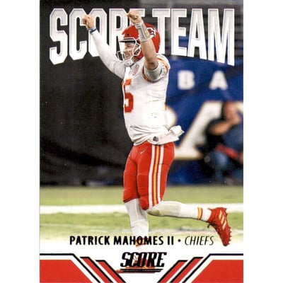 2021 Score Score Team #1 Patrick Mahomes II