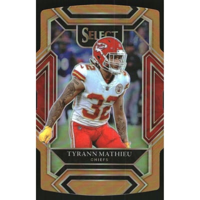 2021 Select Prizm Orange Die Cut #218 Tyrann Mathieu
