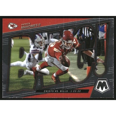2022 Panini Mosaic Bang #10 Patrick Mahomes II