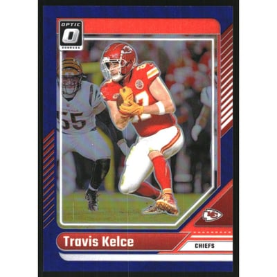2024 Donruss Optic Blue #98 Travis Kelce