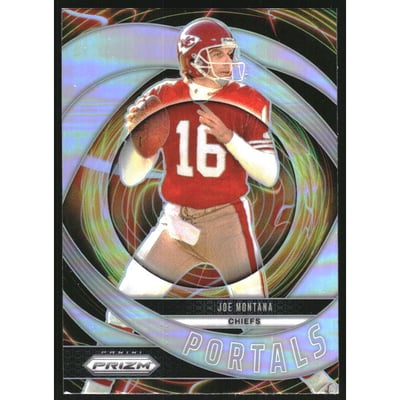 2024 Panini Prizm Portals Prizms Silver #1 Joe Montana