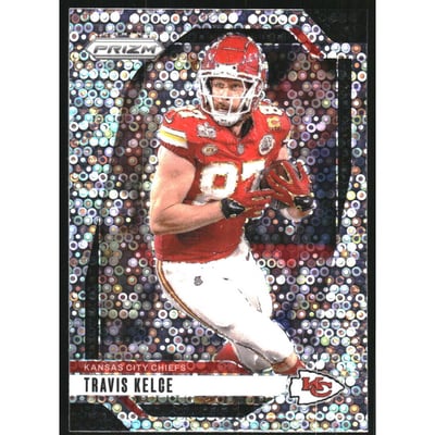 2024 Panini Prizm Prizms No Huddle #140 Travis Kelce