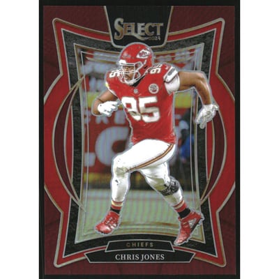 2024 Select Prizm Maroon #19 Chris Jones