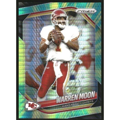 2025 Panini Prizm Prizms Hyper #52 Warren Moon
