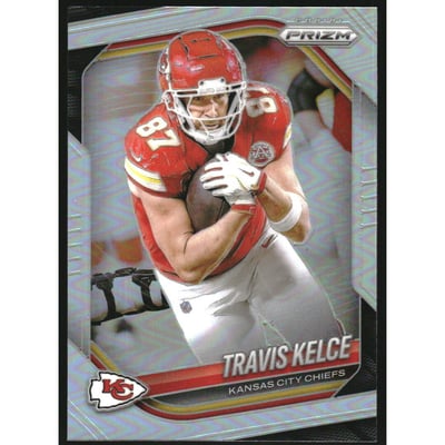 2025 Panini Prizm Prizms Silver #67 Travis Kelce
