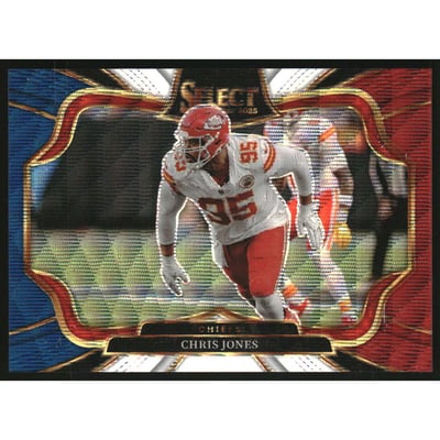 2025 Select Prizm Tri Color #409 Chris Jones