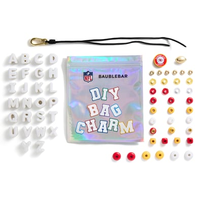 Kansas City Chiefs BaubleBar Mini Custom Bag Charm Bead Kit