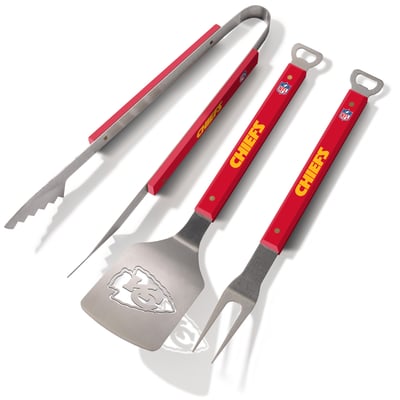 Kansas City Chiefs Fanpoint Spirit Series 3-Piece BBQ Set
