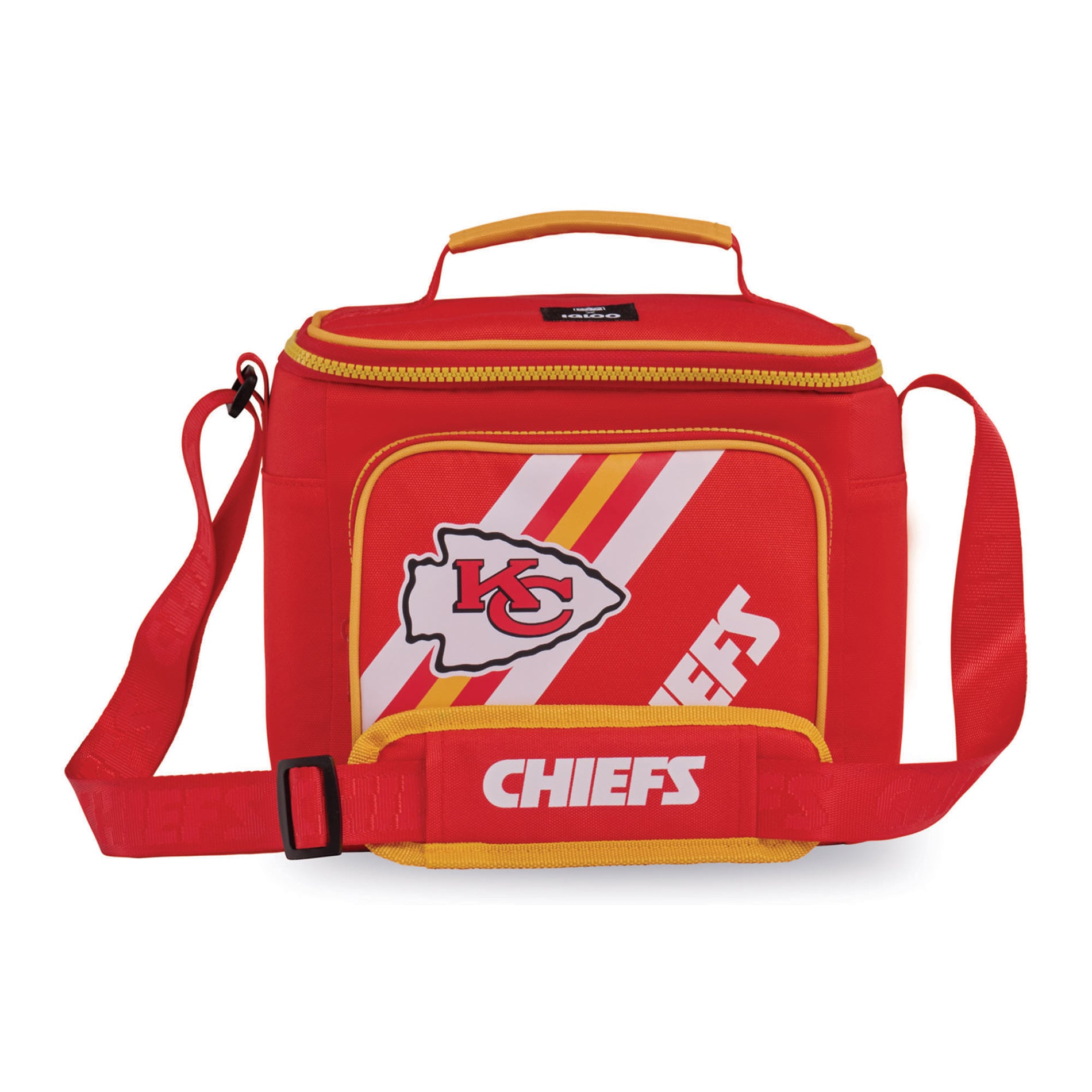 IGLOO Kansas City Chiefs Square Lined 4-Pack Cooler