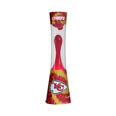 Kansas City Chiefs 17" Tie-Dye Magma Lamp with Bluetooth Speaker