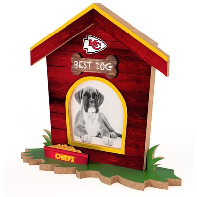 Kansas City Chiefs Dog House Photo Frame