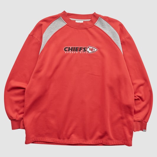 Kansas City Chiefs NFL 2000s Pullover Sweatshirt - Red - XL by Fanatics Real Vintage