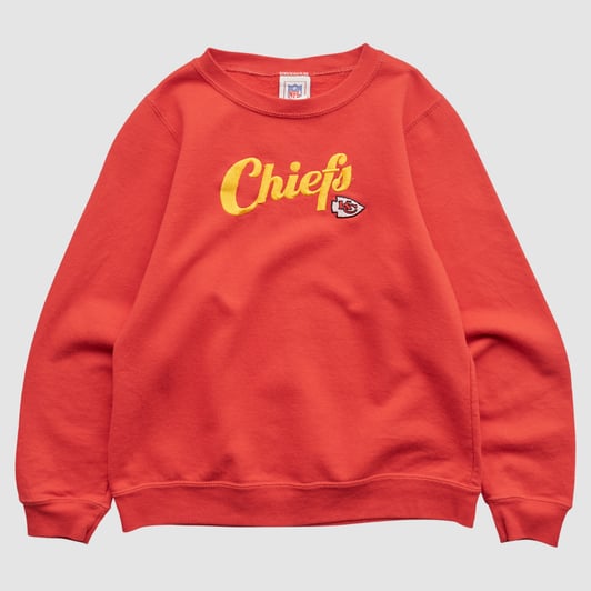 Kansas City Chiefs NFL 2000s Pullover Sweatshirt - Red - XXS by Fanatics Real Vintage
